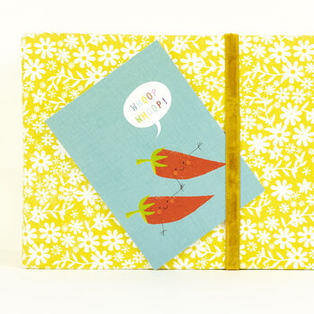 Mini Chillies Greetings Card, 4 of 4