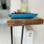 Personalised Sky Blue Leather Accessories Desk Tray, thumbnail 3 of 10