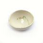 Snowdrop Porcelain Decorative Bowl Mothers Day Gift, thumbnail 2 of 5