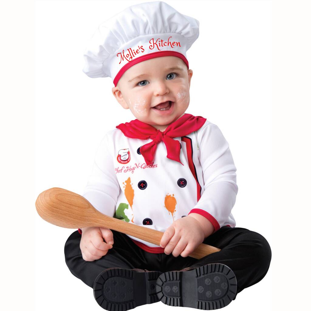 Baby Chef Outfit Personalised, 1 of 8