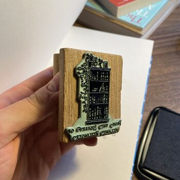 Ex Libris Stamp – Big Bookshelf, 5 of 6