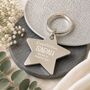 Personalised Chunky Star Keyring, thumbnail 1 of 3