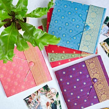 Handmade Sari Photo Albums, 5 of 11