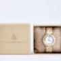 Womens Wristwatch Beige Wood Watch, Sustainable Watch, thumbnail 2 of 7