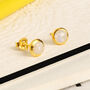Birthstone Studs In Silver Or Gold Vermeil Plated, thumbnail 12 of 12