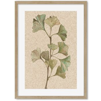 Vintage Botanical Leaf Art Print, 4 of 6