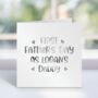 Personalised First Father's Day Foil Card, thumbnail 5 of 6