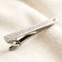Personalised Stainless Steel Tie Clip, thumbnail 2 of 3