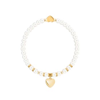 My Bridesmaid Freshwater Pearls Charm Bracelet In Flower Box, 2 of 3