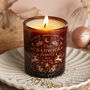 Christmas Gift For Family Enchanted Amber Candle, thumbnail 3 of 12