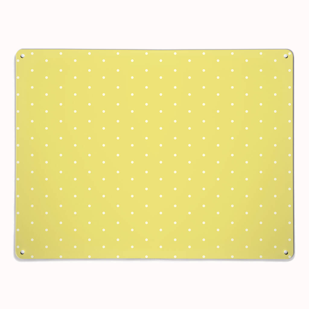 polkadot design large kitchen noticeboard by hello pablo