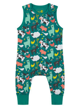 Baby + Toddler Dungarees | Farm Print | Unisex, 7 of 7
