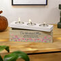Personalised Floral Tea Light Box For Mum, thumbnail 1 of 4