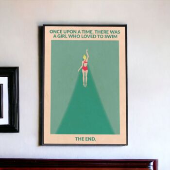 Once Upon A Time, Swimming Print, 4 of 4