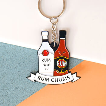 'Rum Chums' Rum Friendship Keyring, 2 of 3