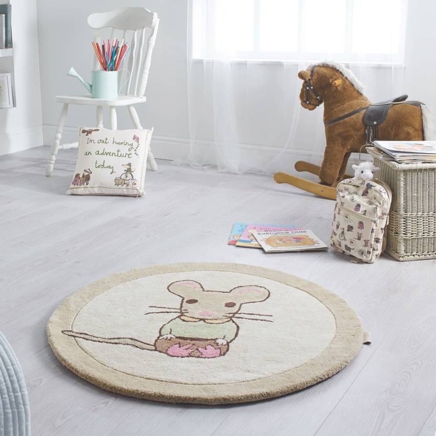 Children S Nursery Floor Rug By Not Before Tea Notonthehighstreet Children S Nursery Floor Rug