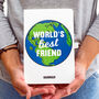'World's Best Friend' Personalised Notebook, thumbnail 2 of 7
