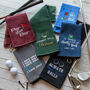 Novelty Golf Towel With Get In The Hole Logo, thumbnail 2 of 10