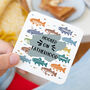 Choose Your Message Fishing Coaster, thumbnail 1 of 6