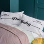 Family Parent And Baby Pillowcase Set, thumbnail 1 of 3