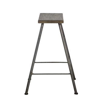 Industrial Vintage Dutch Counter Stool, 3 of 4