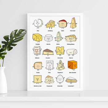 Funny Cheese Montage Print, 2 of 3