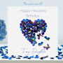 Daughter Happy Heavenly Birthday Forget Me Not Card, thumbnail 1 of 12