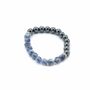 Faceted Gemstone Bracelet Magnetic Sodalite, thumbnail 1 of 2