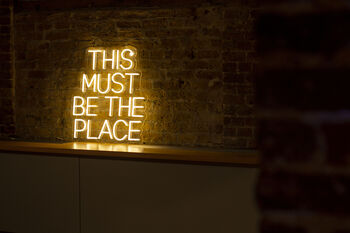 'This Must Be The Place' Neon Sign, 2 of 8