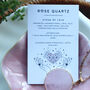 Rose Quartz Round Pendant Necklace, thumbnail 2 of 7