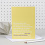 'You Are Clever And Brilliant' Congratulations Card, thumbnail 2 of 5
