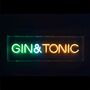 Gin And Tonic Neon Light Box, thumbnail 2 of 2