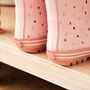 Personalised Pink Spot Welly Boots, thumbnail 3 of 4