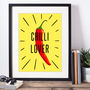 Chilli Lovers Art Print, thumbnail 1 of 3