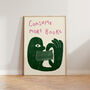 Consume More Books Wall Art Print, thumbnail 5 of 12