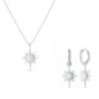 White Opal Northernstar Sterling Silver Set, thumbnail 10 of 11