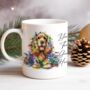 Personalised Cocker Spaniel In Christmas Lights, thumbnail 6 of 9
