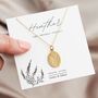 Heather Gold And Silver Flower Necklace, thumbnail 1 of 12