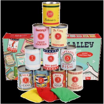 Traditional Retro Tin Can Alley Game, 2 of 5