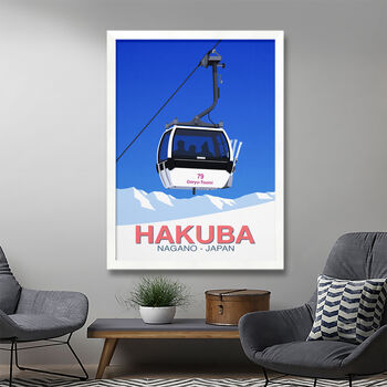 Hakuba Ski Resort Poster, 2 of 6