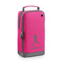 Running Shoe Bag Embroidered With Female Figure And Personalised Name, thumbnail 4 of 10