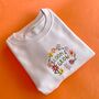Embroidered Bloom And Grow Sweatshirt, thumbnail 6 of 7