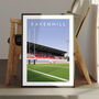 Ravenhill Stadium Ulster Rugby Poster, thumbnail 3 of 7