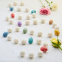 Felt Easter Egg Garland, thumbnail 1 of 3