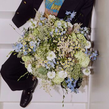 Spring Hedgerow Fresh Flower Bouquet, 3 of 3