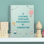 Personalised A Journal Through Pregnancy, thumbnail 3 of 12