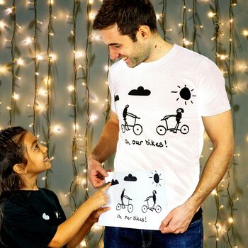 Christmas Matching T Shirt Set With A Child's Drawing, 6 of 6