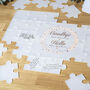 Frosted Acrylic Goodbye Miss Hello Mrs Signing Puzzle, thumbnail 2 of 5