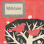 With Love Retro Greetings Card, thumbnail 2 of 2