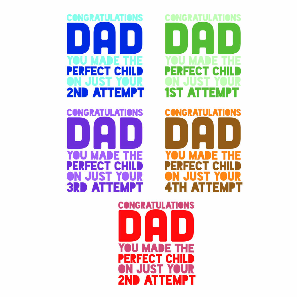 Father's day card writing picture